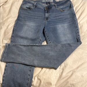 Wallflower Blue Straight Leg Jeans Medium Wash